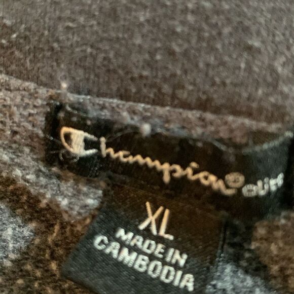 CHAMPION Hoodie Men’s XL Gray Full Zip. - Picture 7 of 14